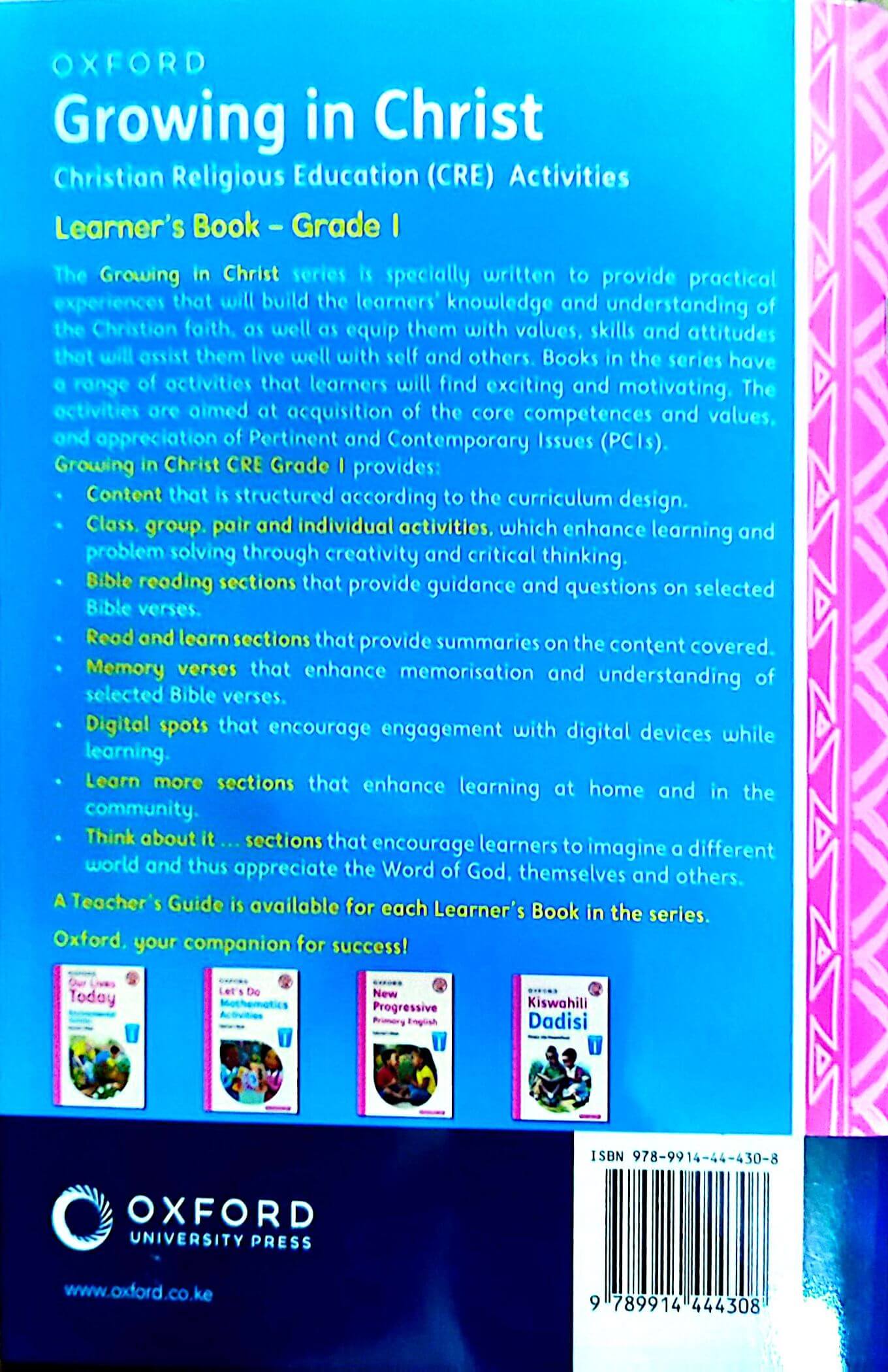 OXFORD Growing in Christ Grade 1