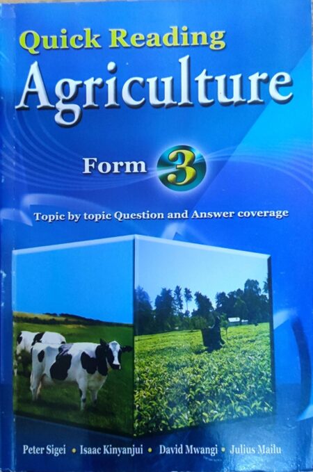 Quick Reading Agriculture: Form 3